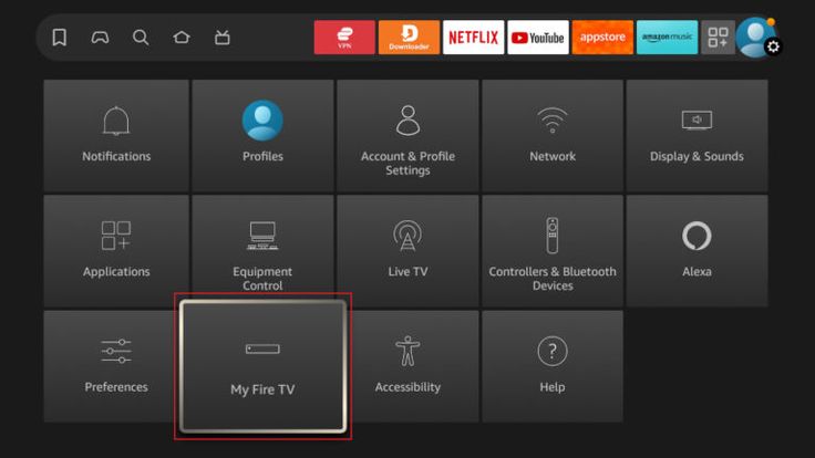 Developer Options Screen on Firestick for Enabling Unknown Sources