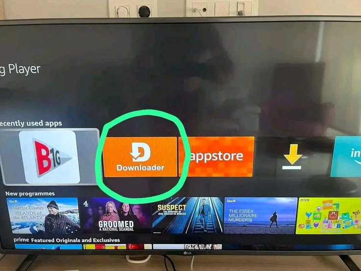 Opening Downloader App on Firestick Before Entering IPTV Download Link
